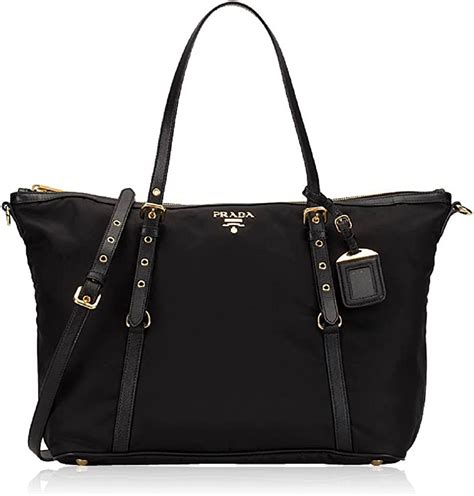 prada vintage tessuto shoulder bag|Prada nylon black shoulder bag.